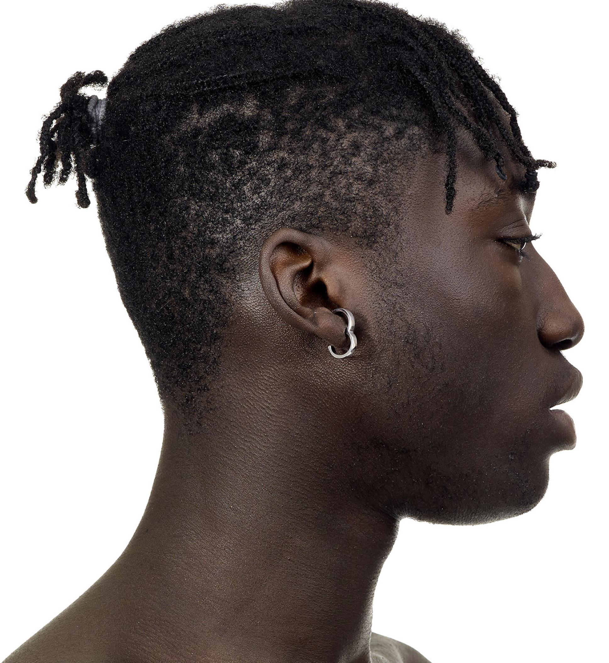 Rodeo Earring - Rhodium Vermeil