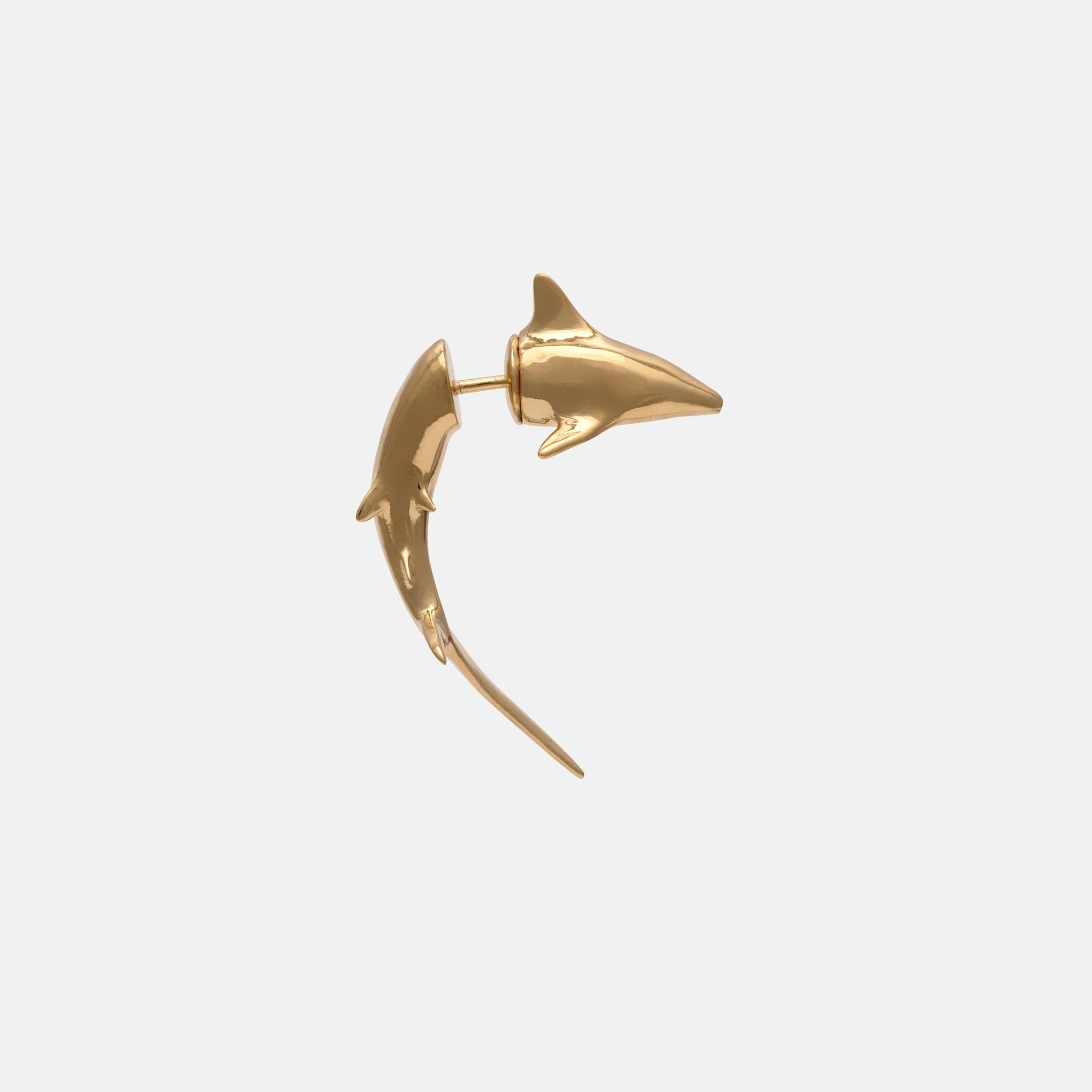 Thresher Stud Earring – Gold Vermeil