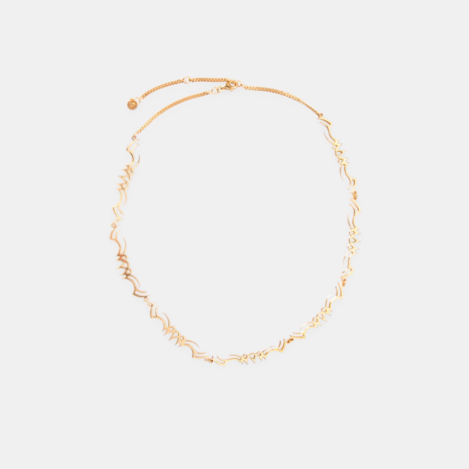 Tribal Choker – Gold Vermeil