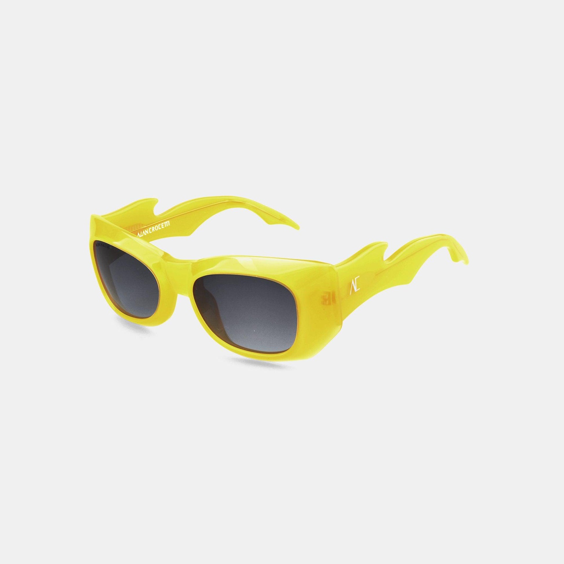 Yellow Shark Sunglasses Yellow